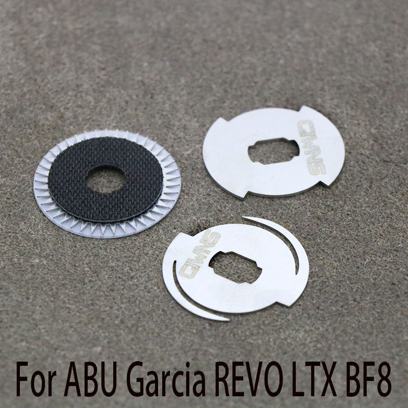 Abu Garcia Reel Revo - アブガルシア REVO LTX BF8 用ベイトキャストリール、ドラッグクリッカー、ウォータードロップホイール、修正アンロードフォース、アラームアクセサリー