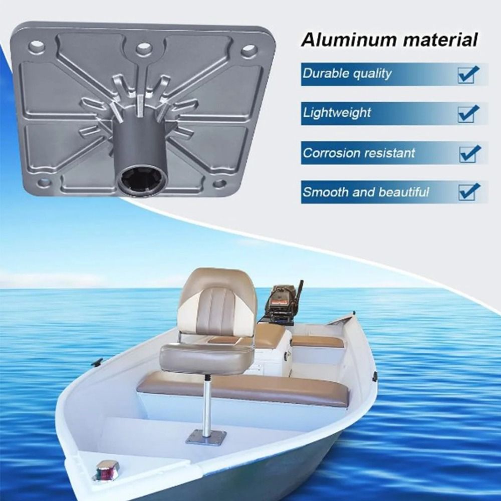 3/4インチ ボートシートベース 耐塩水性 耐久性のあるボー - Fishing Boat Steering Wheel のレビューと価格