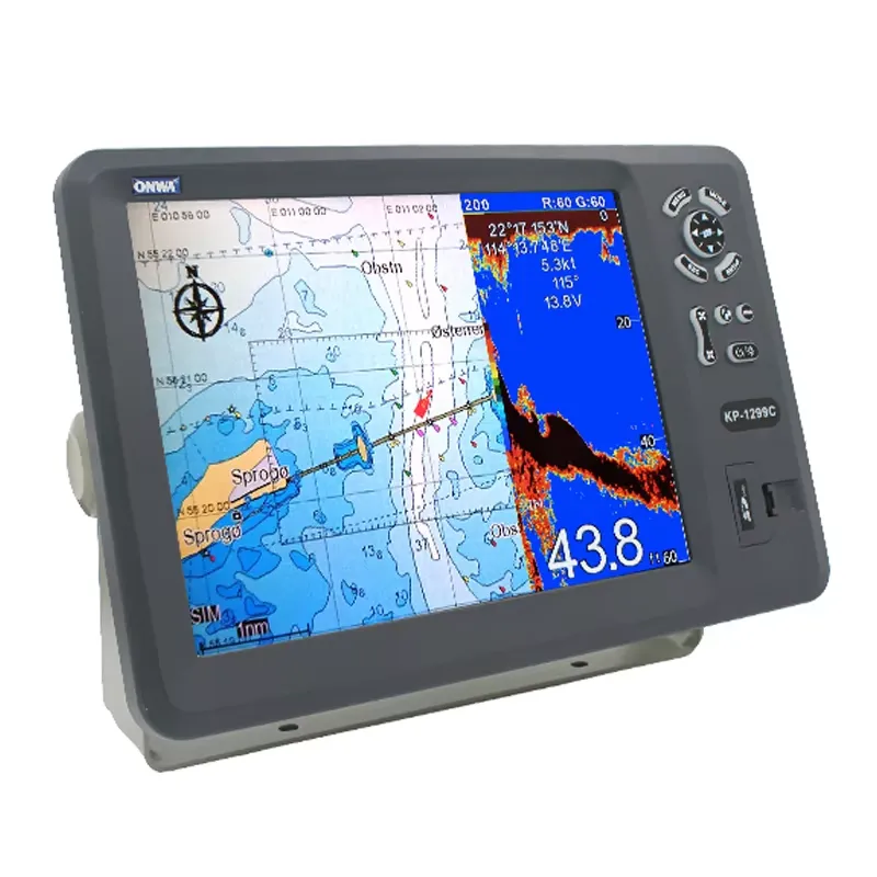 GPSチャートプロッター、12インチの船用魚群探知機、NME - Fishing Boat Gps のレビューと価格